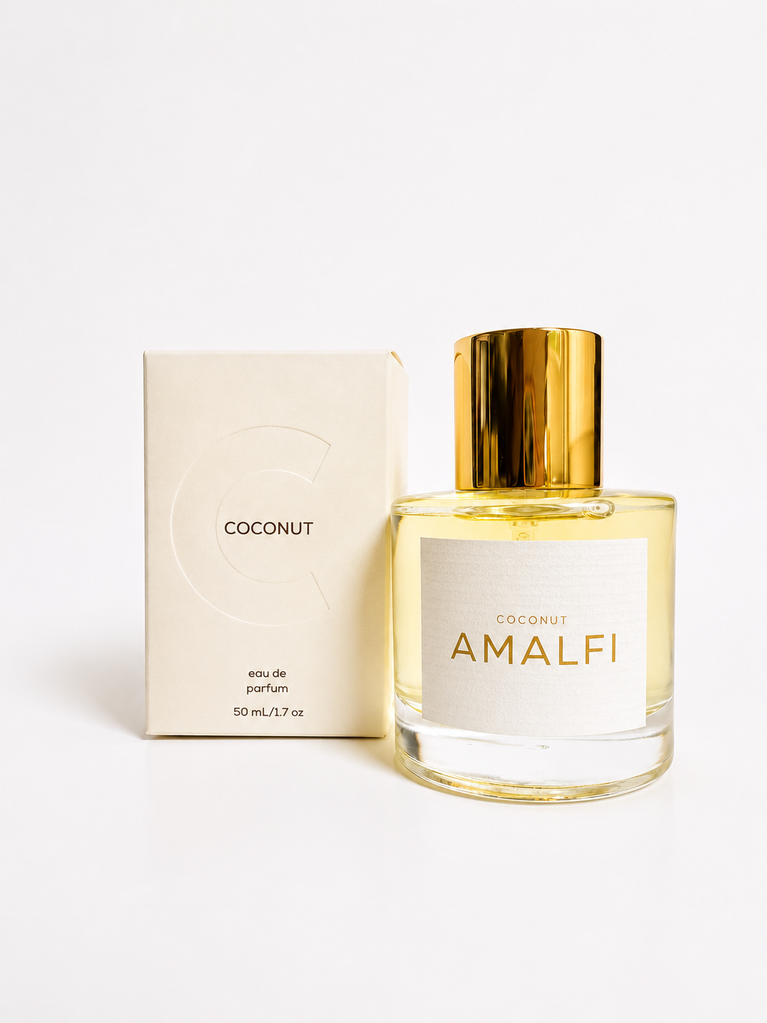 Coconut Amalfi 50 mL Eau de Parfum bottle with box